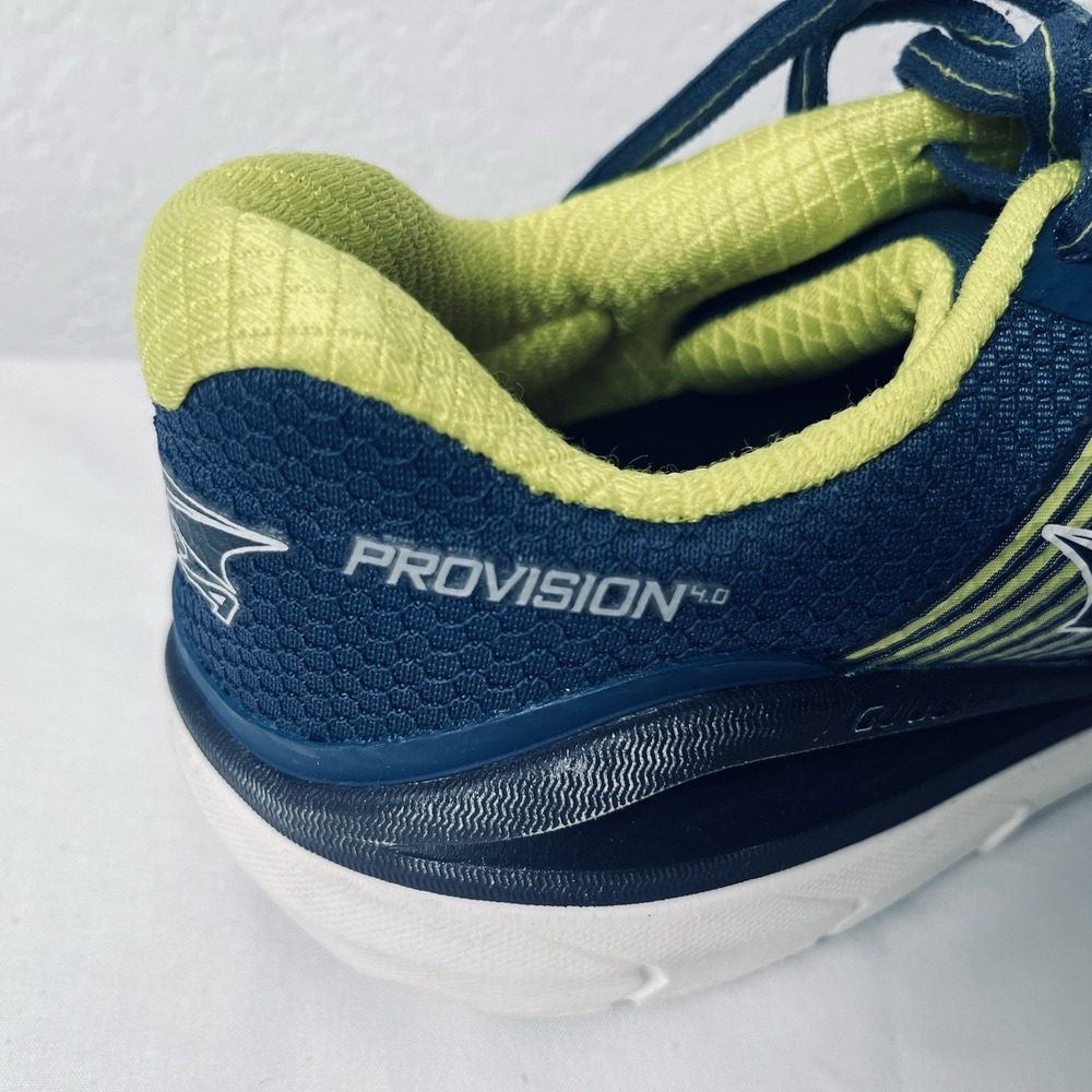 Altra Provision 4.0 Men's Size 8 Blue/Yellow Running Shoes Guiderails Sneakers - Picture 4 of 9